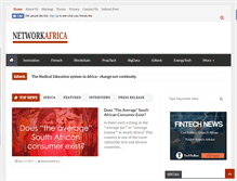 Tablet Screenshot of networkafrica.com